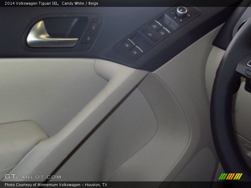 Candy White / Beige 2014 Volkswagen Tiguan SEL