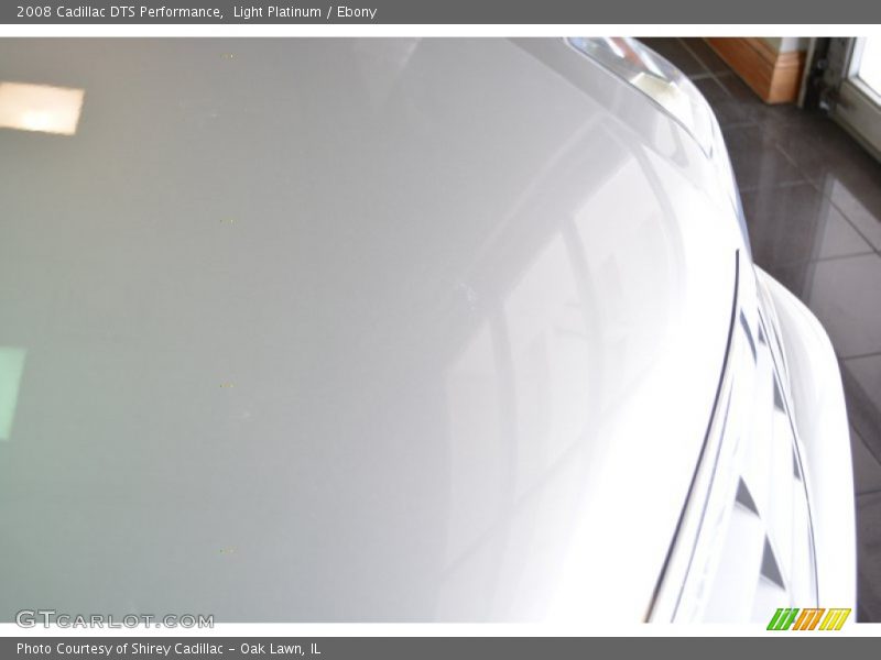 Light Platinum / Ebony 2008 Cadillac DTS Performance