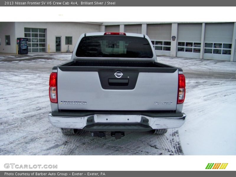 Brilliant Silver / Steel 2013 Nissan Frontier SV V6 Crew Cab 4x4
