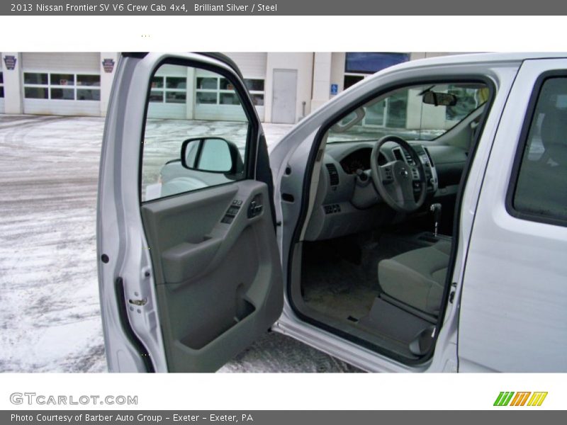 Brilliant Silver / Steel 2013 Nissan Frontier SV V6 Crew Cab 4x4
