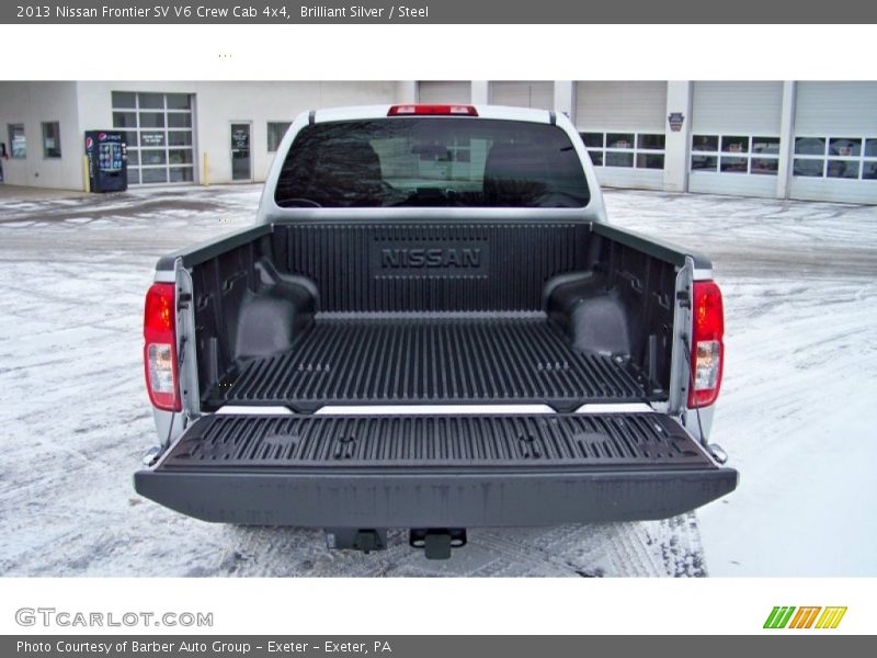 Brilliant Silver / Steel 2013 Nissan Frontier SV V6 Crew Cab 4x4