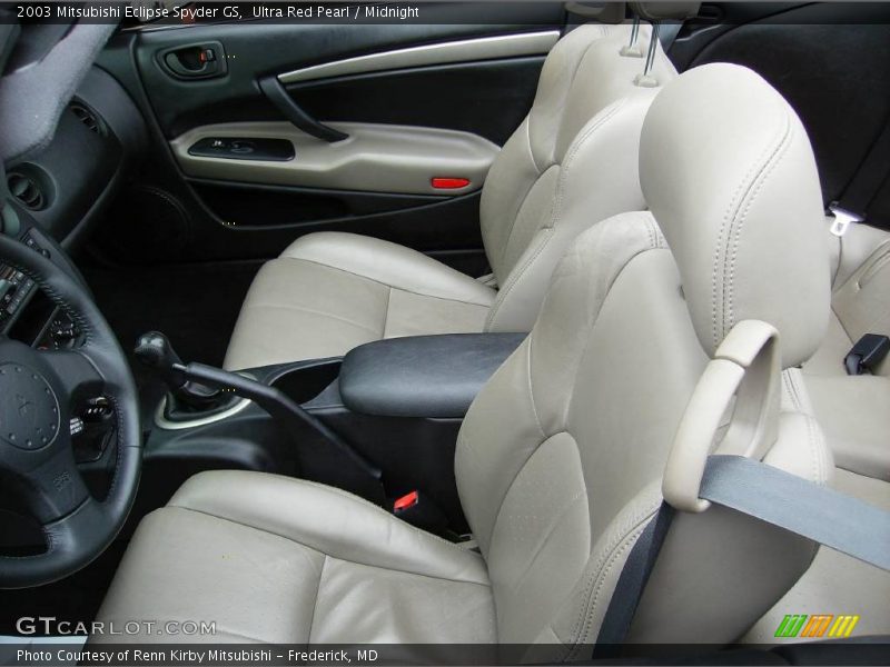 Ultra Red Pearl / Midnight 2003 Mitsubishi Eclipse Spyder GS