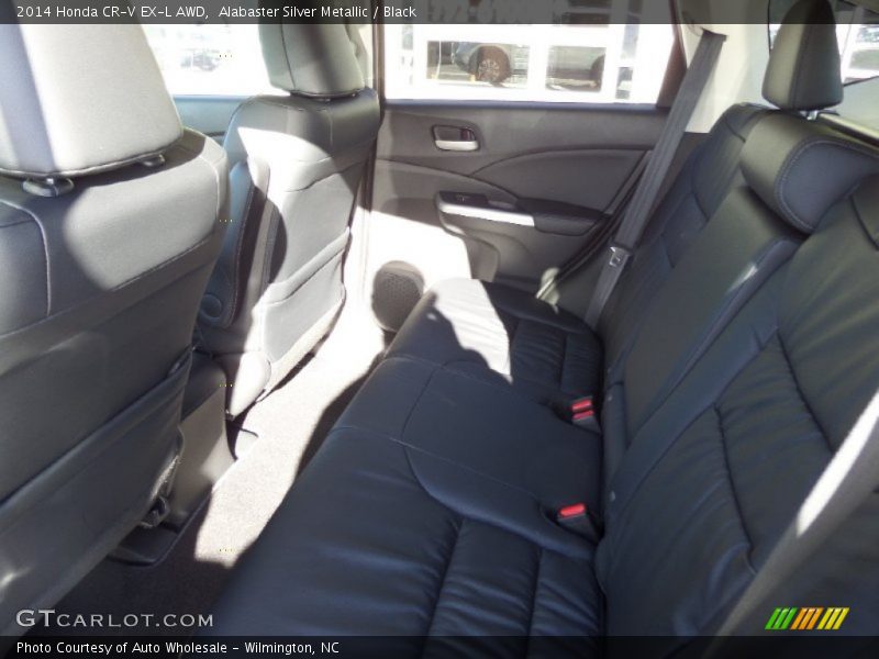 Alabaster Silver Metallic / Black 2014 Honda CR-V EX-L AWD
