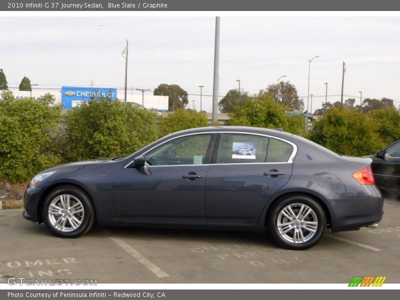 Blue Slate / Graphite 2010 Infiniti G 37 Journey Sedan