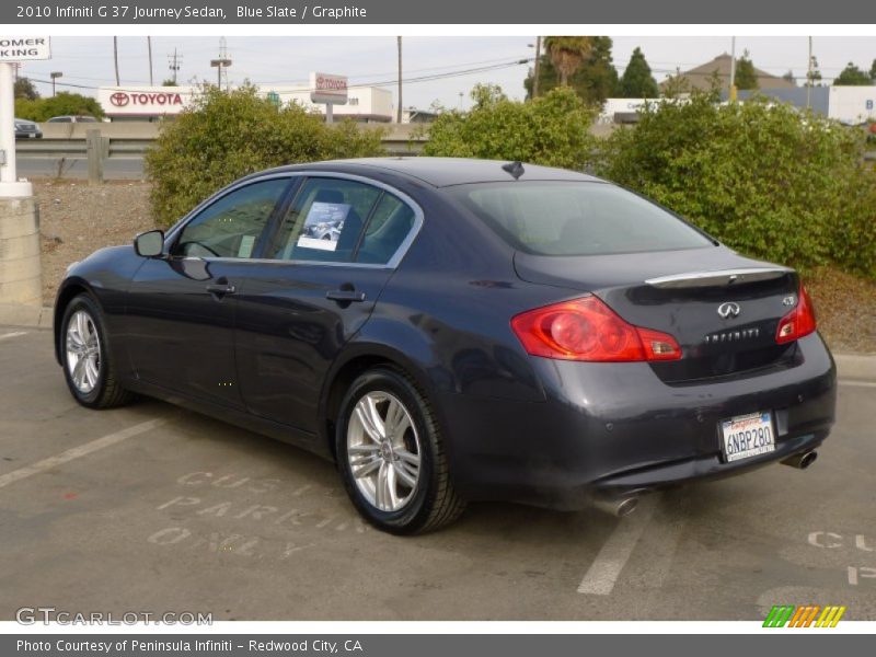 Blue Slate / Graphite 2010 Infiniti G 37 Journey Sedan