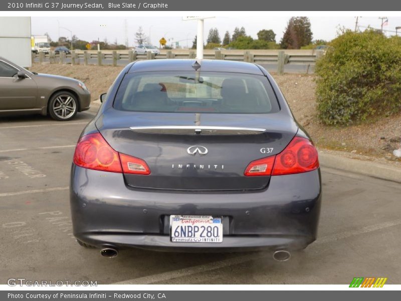 Blue Slate / Graphite 2010 Infiniti G 37 Journey Sedan