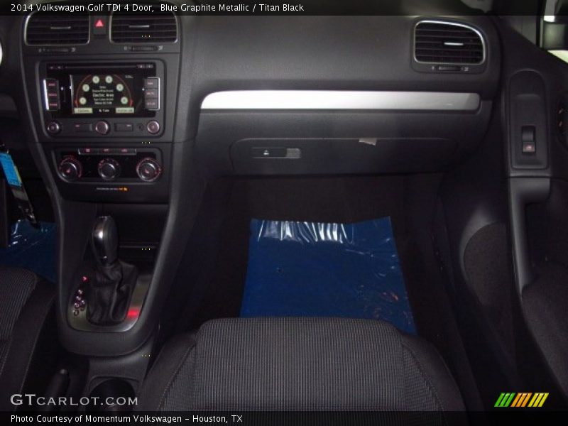 Blue Graphite Metallic / Titan Black 2014 Volkswagen Golf TDI 4 Door