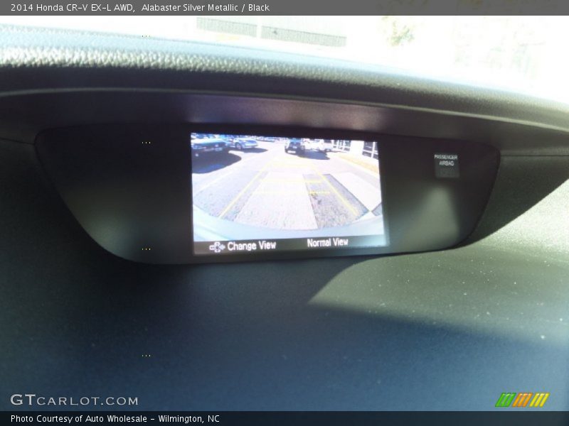 Alabaster Silver Metallic / Black 2014 Honda CR-V EX-L AWD