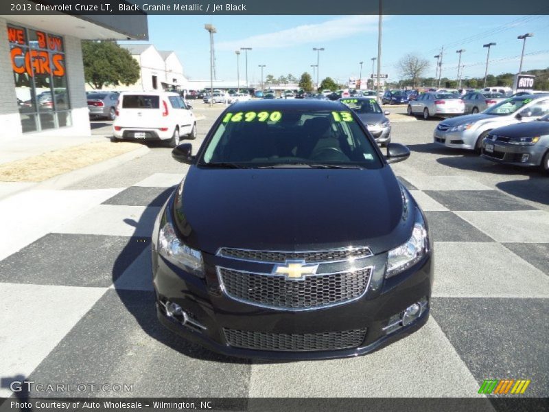 Black Granite Metallic / Jet Black 2013 Chevrolet Cruze LT