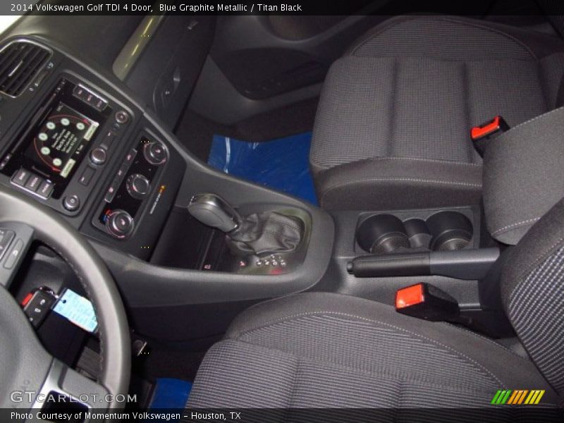 Blue Graphite Metallic / Titan Black 2014 Volkswagen Golf TDI 4 Door