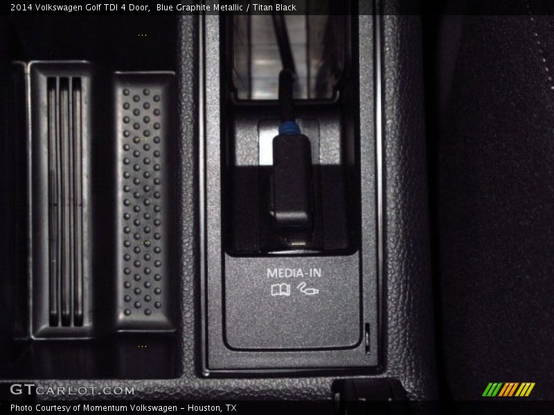 Blue Graphite Metallic / Titan Black 2014 Volkswagen Golf TDI 4 Door