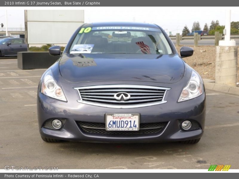 Blue Slate / Graphite 2010 Infiniti G 37 Journey Sedan