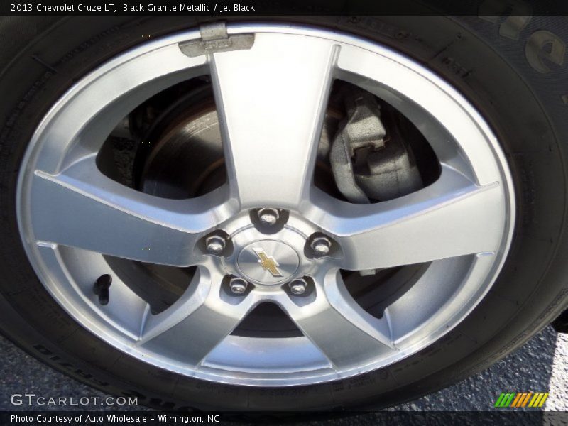 Black Granite Metallic / Jet Black 2013 Chevrolet Cruze LT