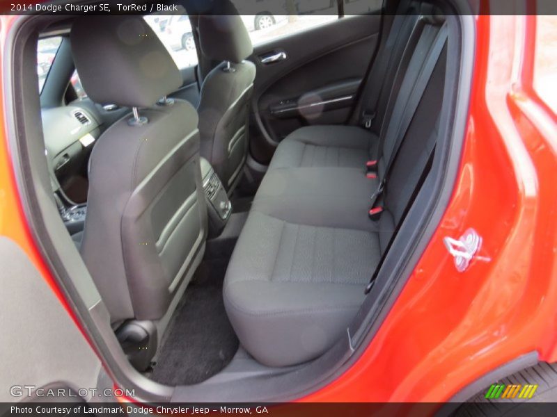 TorRed / Black 2014 Dodge Charger SE