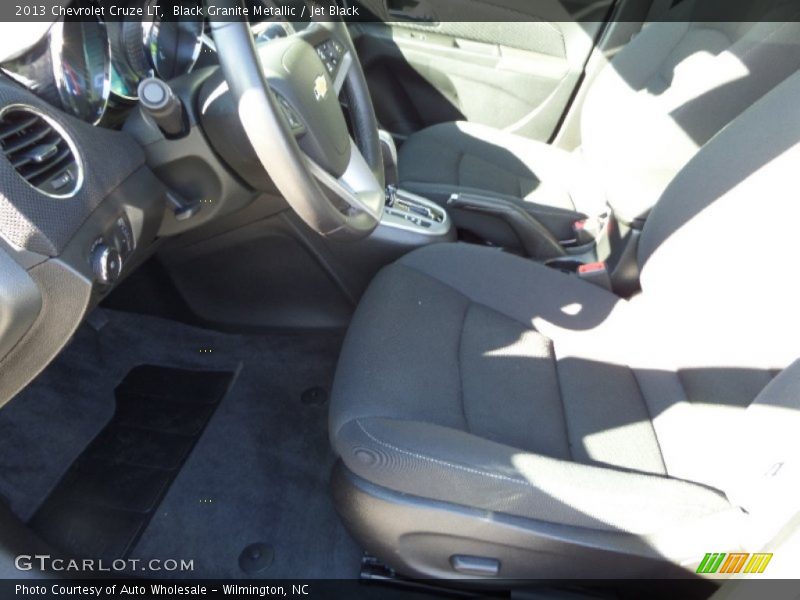 Black Granite Metallic / Jet Black 2013 Chevrolet Cruze LT