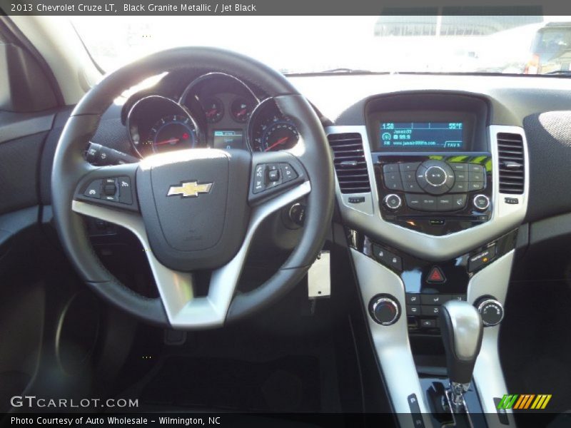 Black Granite Metallic / Jet Black 2013 Chevrolet Cruze LT