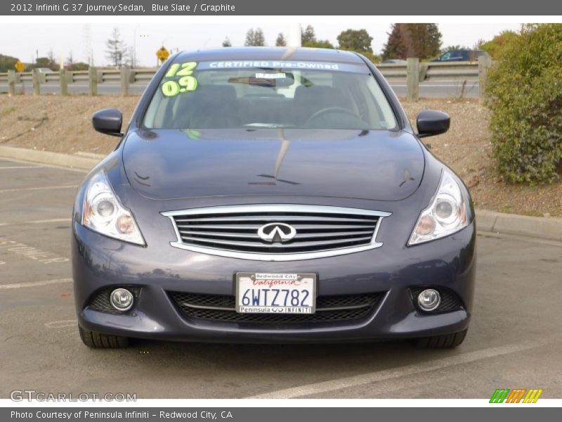Blue Slate / Graphite 2012 Infiniti G 37 Journey Sedan