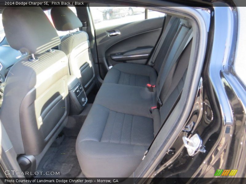 Pitch Black / Black 2014 Dodge Charger SE