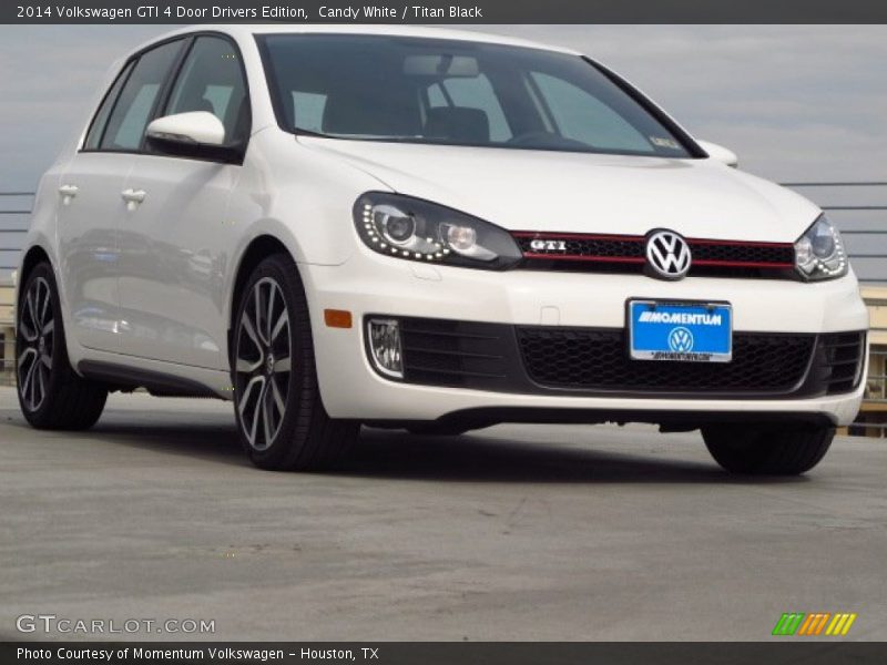 Candy White / Titan Black 2014 Volkswagen GTI 4 Door Drivers Edition