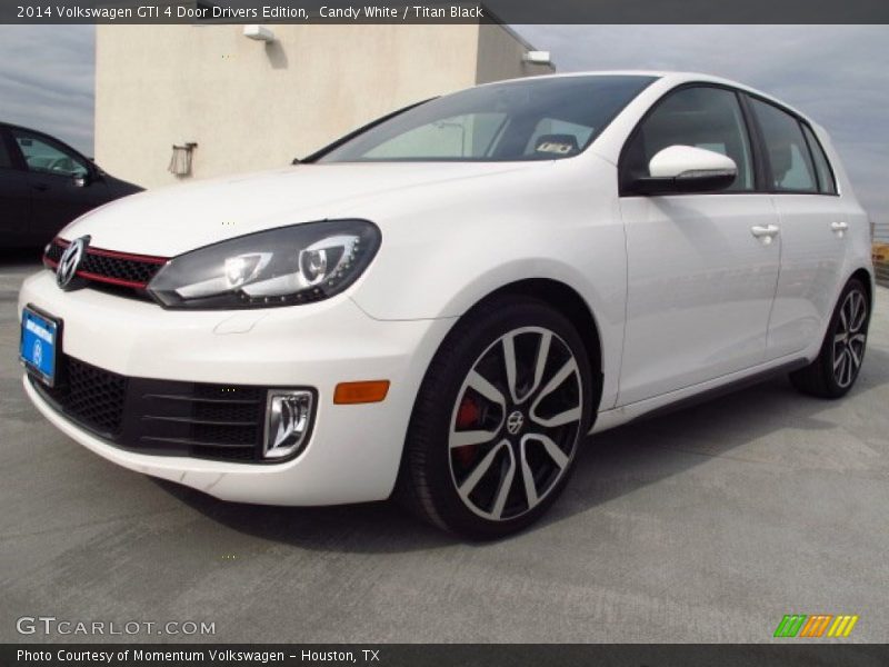 Candy White / Titan Black 2014 Volkswagen GTI 4 Door Drivers Edition