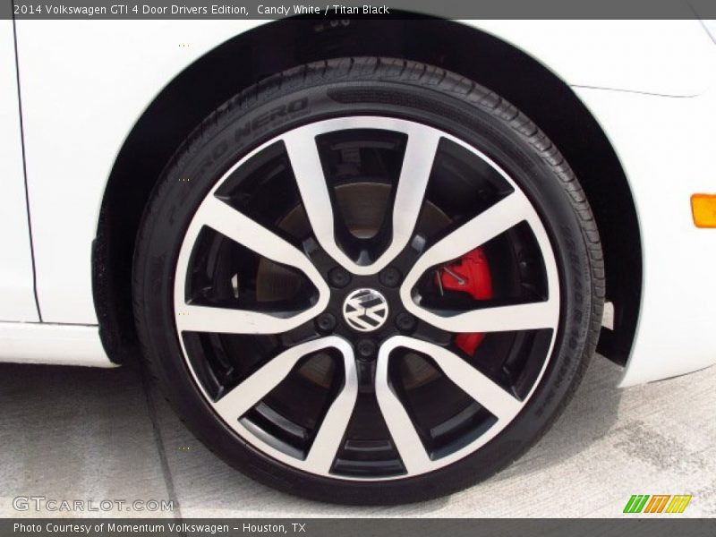 Candy White / Titan Black 2014 Volkswagen GTI 4 Door Drivers Edition