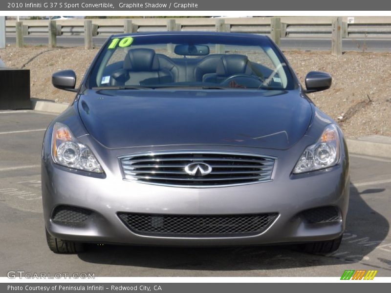 Graphite Shadow / Graphite 2010 Infiniti G 37 S Sport Convertible