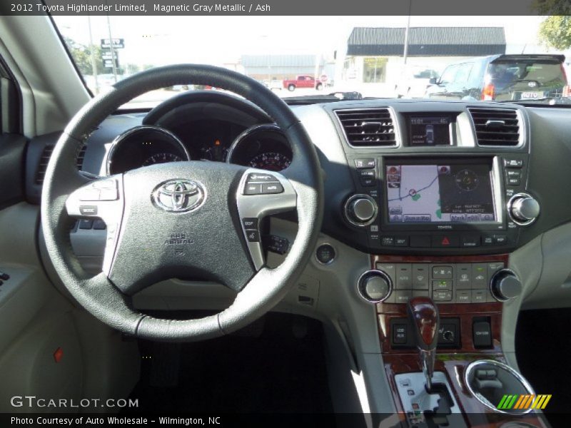 Magnetic Gray Metallic / Ash 2012 Toyota Highlander Limited