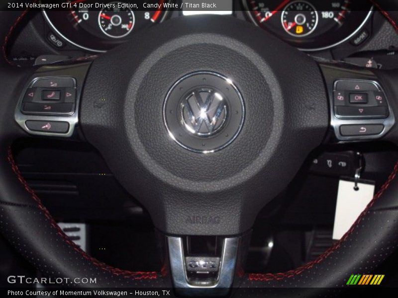 Candy White / Titan Black 2014 Volkswagen GTI 4 Door Drivers Edition