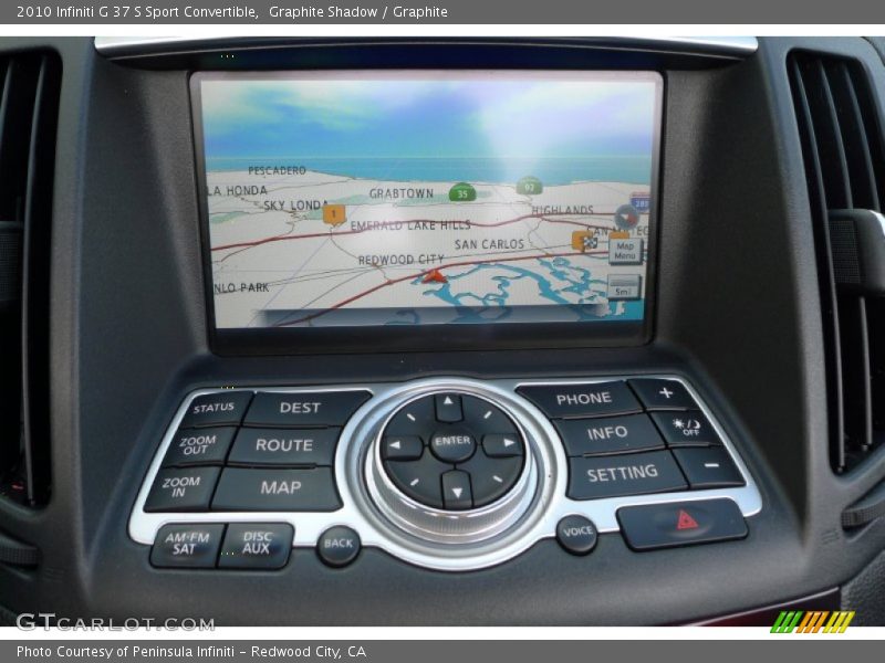 Graphite Shadow / Graphite 2010 Infiniti G 37 S Sport Convertible