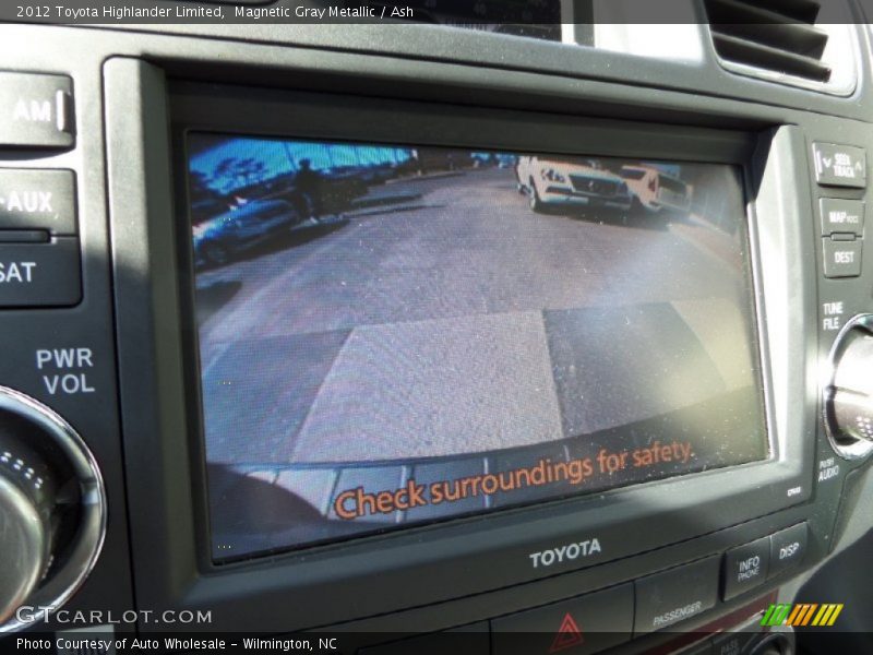 Magnetic Gray Metallic / Ash 2012 Toyota Highlander Limited
