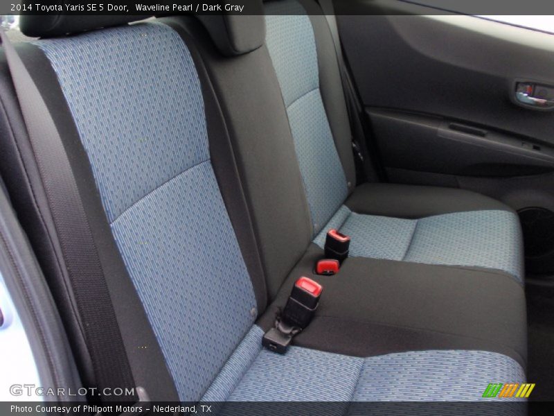 Rear Seat of 2014 Yaris SE 5 Door