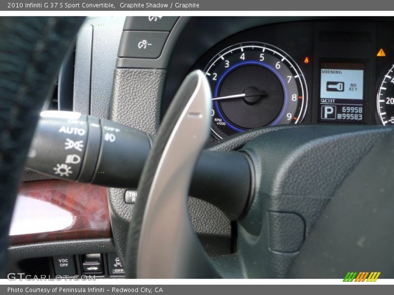Graphite Shadow / Graphite 2010 Infiniti G 37 S Sport Convertible