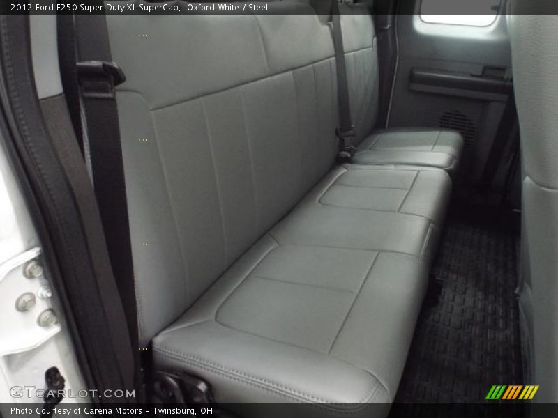 Rear Seat of 2012 F250 Super Duty XL SuperCab