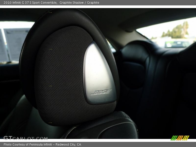 Graphite Shadow / Graphite 2010 Infiniti G 37 S Sport Convertible