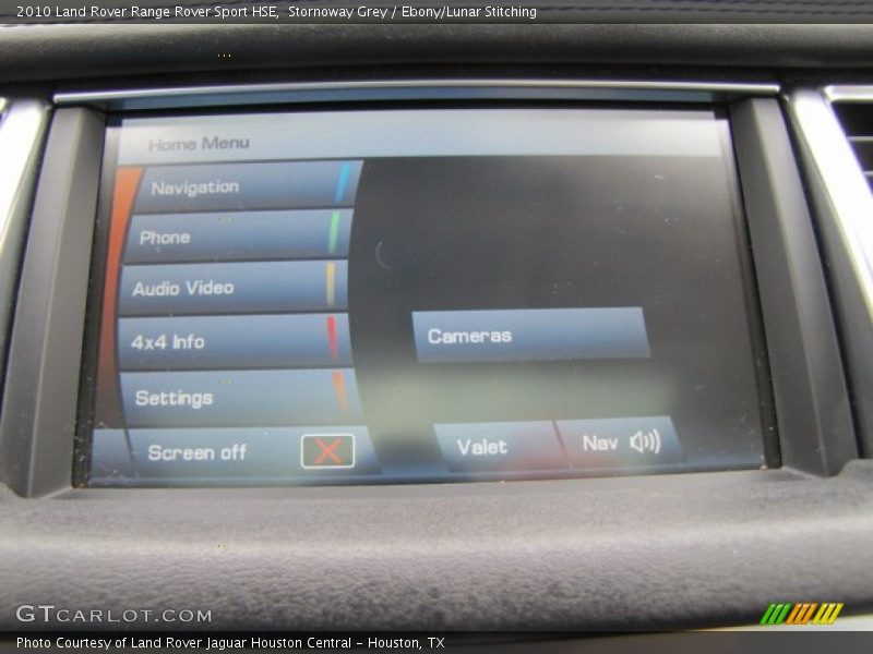 Stornoway Grey / Ebony/Lunar Stitching 2010 Land Rover Range Rover Sport HSE