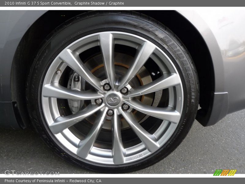 Graphite Shadow / Graphite 2010 Infiniti G 37 S Sport Convertible