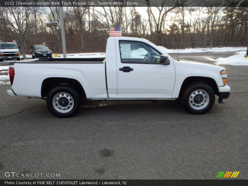  2012 Colorado Work Truck Regular Cab Summit White