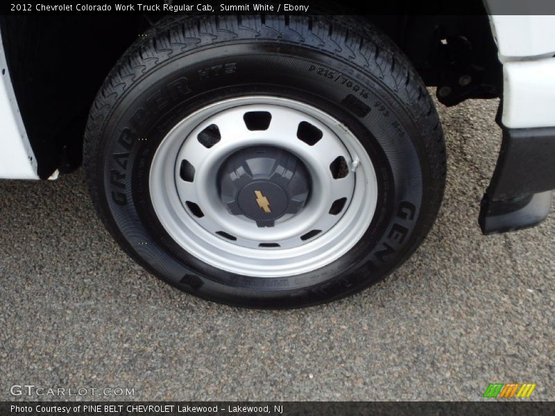  2012 Colorado Work Truck Regular Cab Wheel