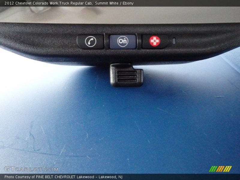 Summit White / Ebony 2012 Chevrolet Colorado Work Truck Regular Cab