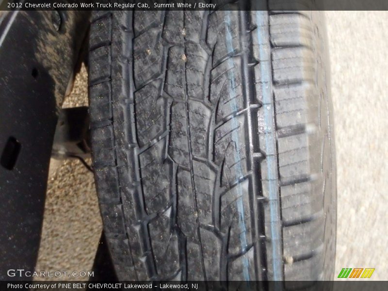 Summit White / Ebony 2012 Chevrolet Colorado Work Truck Regular Cab