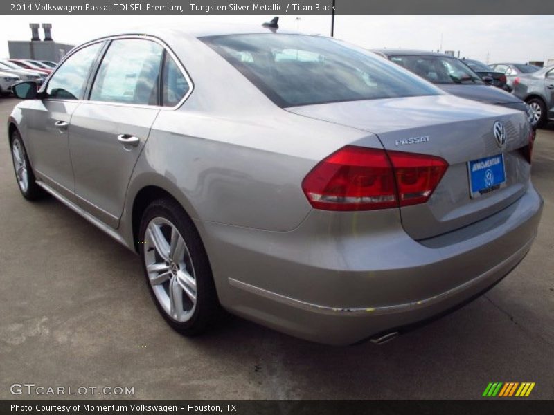Tungsten Silver Metallic / Titan Black 2014 Volkswagen Passat TDI SEL Premium
