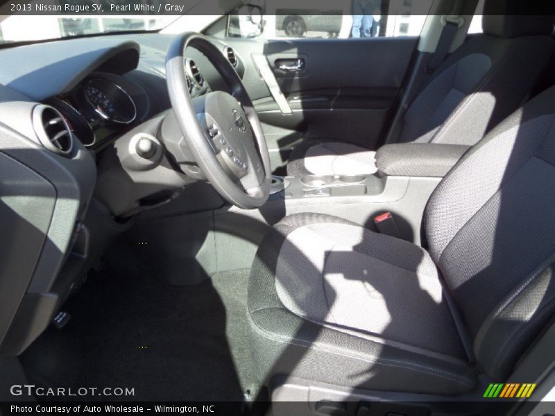  2013 Rogue SV Gray Interior