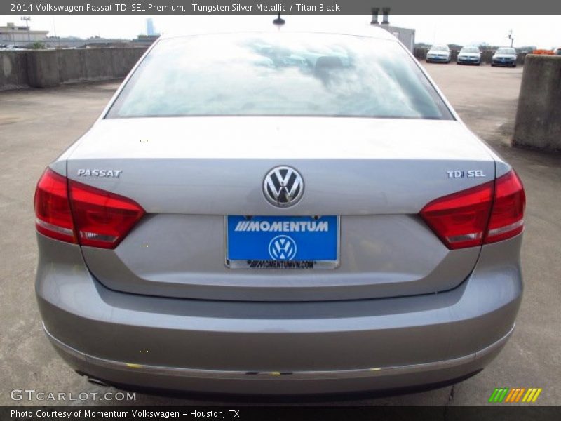 Tungsten Silver Metallic / Titan Black 2014 Volkswagen Passat TDI SEL Premium