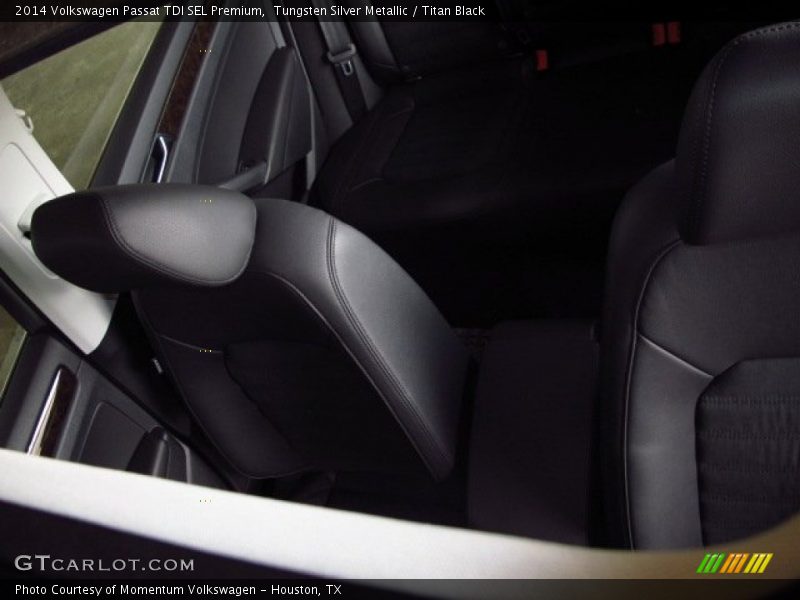 Tungsten Silver Metallic / Titan Black 2014 Volkswagen Passat TDI SEL Premium