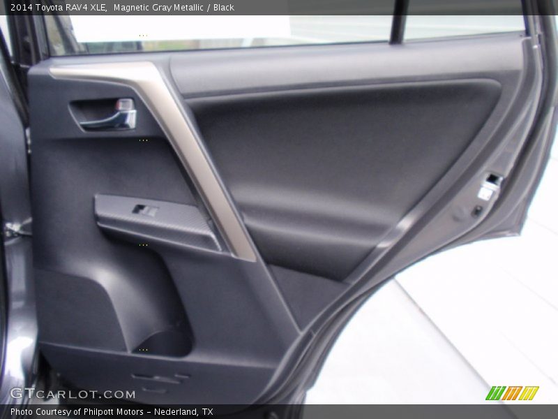 Magnetic Gray Metallic / Black 2014 Toyota RAV4 XLE
