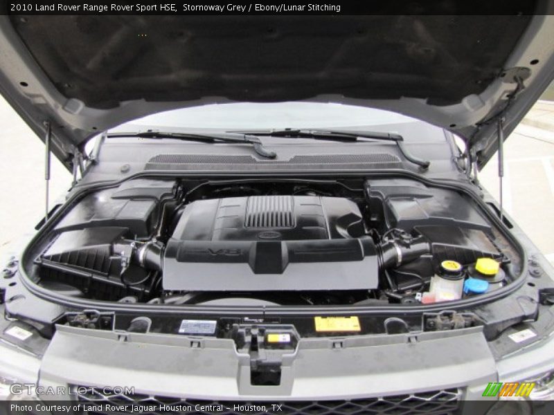 Stornoway Grey / Ebony/Lunar Stitching 2010 Land Rover Range Rover Sport HSE