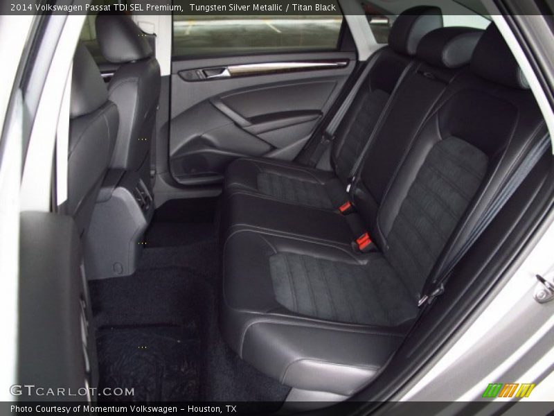 Tungsten Silver Metallic / Titan Black 2014 Volkswagen Passat TDI SEL Premium