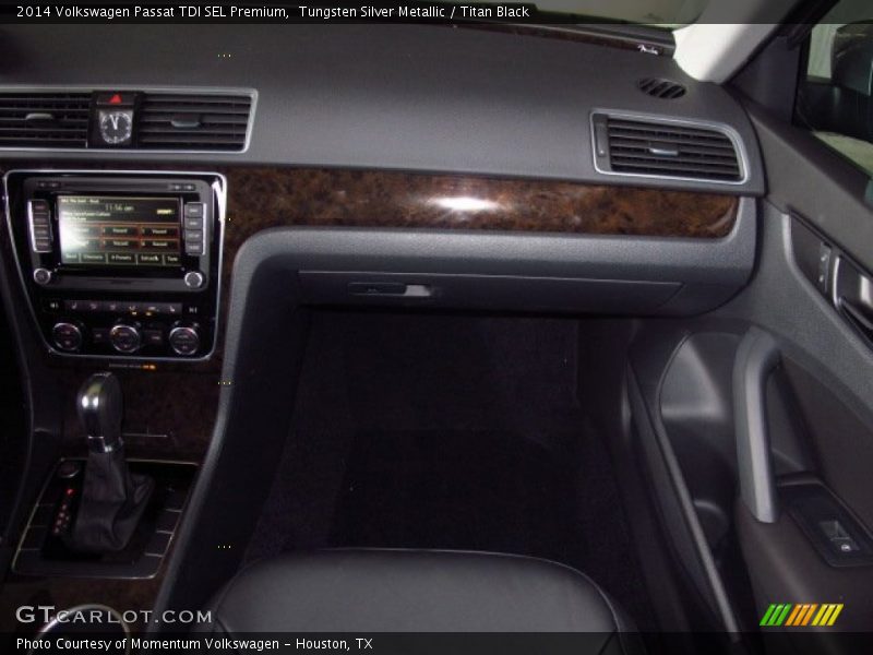 Tungsten Silver Metallic / Titan Black 2014 Volkswagen Passat TDI SEL Premium