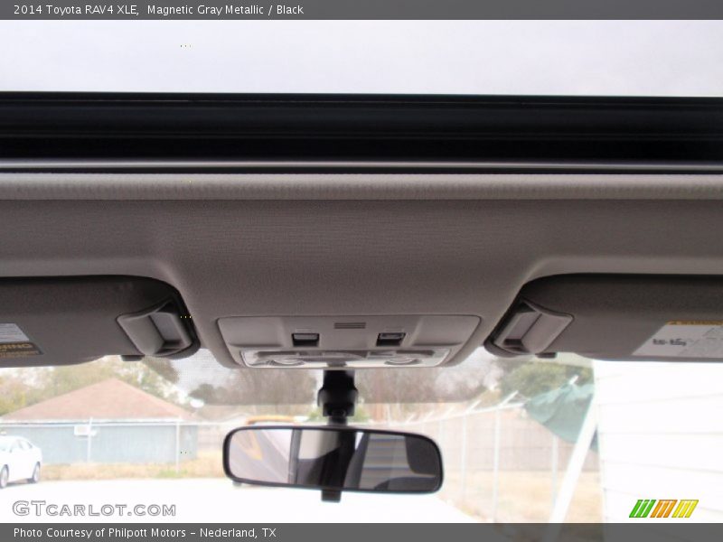 Magnetic Gray Metallic / Black 2014 Toyota RAV4 XLE
