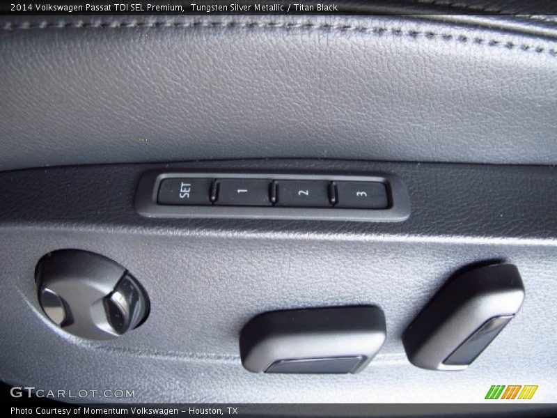 Tungsten Silver Metallic / Titan Black 2014 Volkswagen Passat TDI SEL Premium
